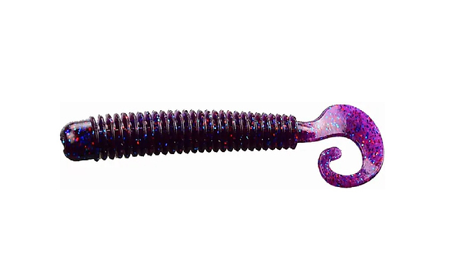 Твистер Lucky John Ballist 2,5" 10 шт - фото 1