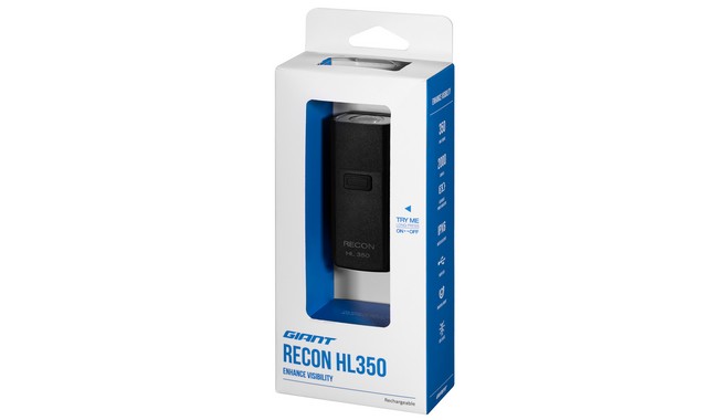 Велофара Giant Recon HL 350 - дополнительное фото 3