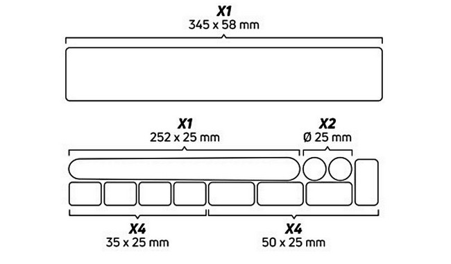 Защита рамы Zefal Skin Armor Shiny M - дополнительное фото 1