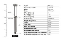 Дроппер PRO Tharsis 30.9/100 мм - дополнительное фото 2