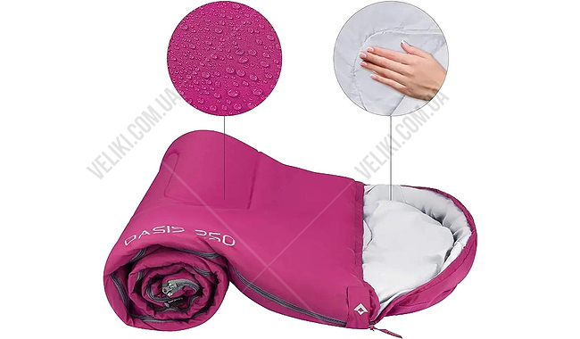 Спальний мішок KingCamp Oasis 250 220 см L - дополнительное фото 11
