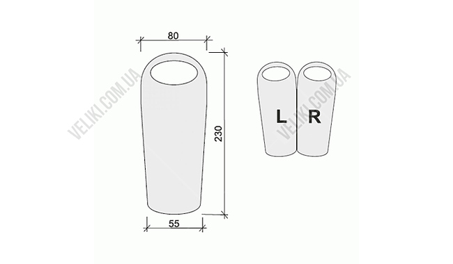 Спальный мешок Terra Incognita Pharaon EVO 400 230 cм R - дополнительное фото 8