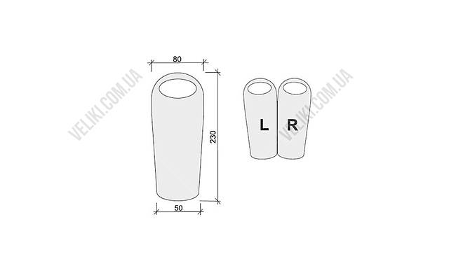 Спальный мешок Terra Incognita Siesta 400 230 см R - дополнительное фото 3