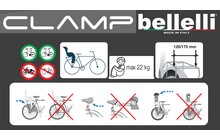 Детское велокресло Bellelli Mr Fox Clamp - дополнительное фото 10