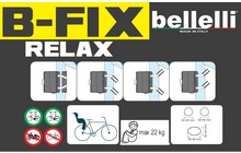 Детское велокресло Bellelli Mr Fox Luxe Relax - дополнительное фото 2