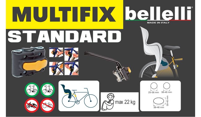 Детское велокресло Bellelli Pepe Standard - дополнительное фото 26