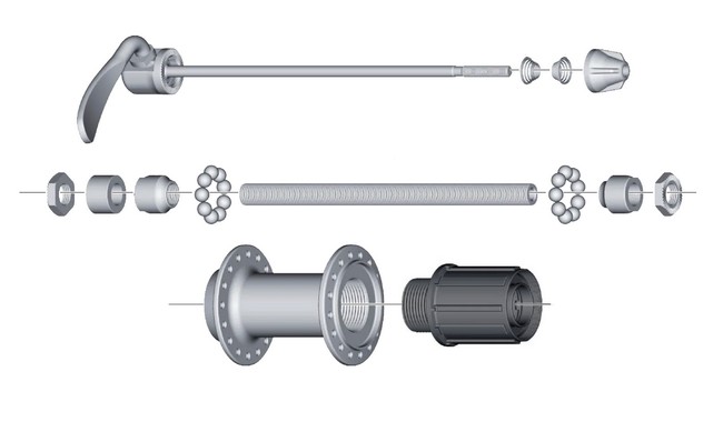 Барабан втулки Shimano FH-TX500 - дополнительное фото 1