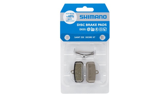 Гальмівні колодки Shimano D03S-RX - дополнительное фото 1