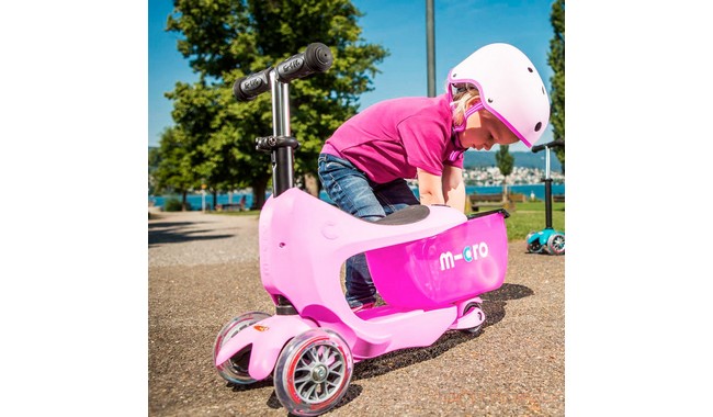 Самокат Micro Mini 2go Deluxe Plus - дополнительное фото 11