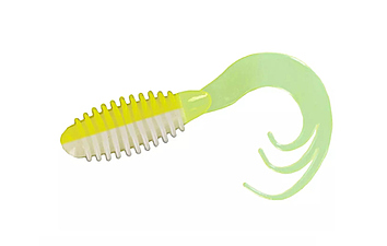 Твістер Big Bite Baits Ring Triple Tip Grub 2" 10 шт