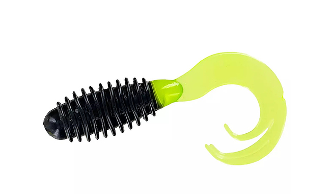 Твістер Big Bite Baits Ring Triple Tip Grub 2" 10 шт - фото 6
