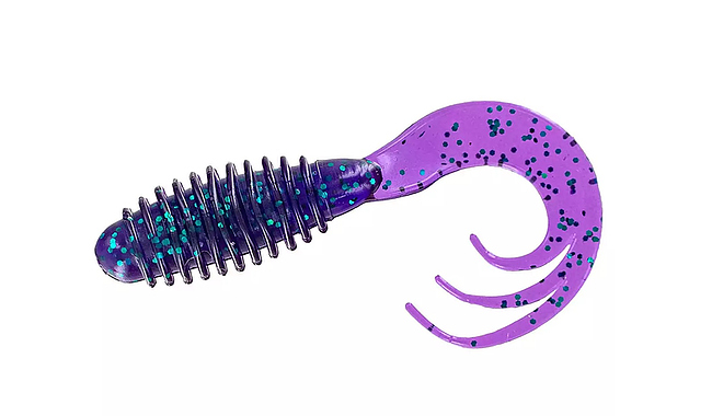 Твістер Big Bite Baits Ring Triple Tip Grub 2" 10 шт - фото 10