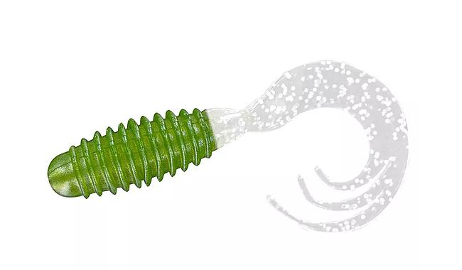 Твістер Big Bite Baits Ring Triple Tip Grub 2" 10 шт - фото 12