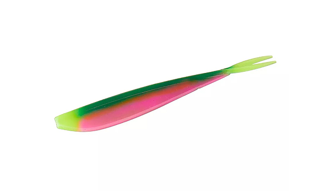 Слаг Big Bite Baits Slim Minnow Painted 4" 6 шт - фото 6