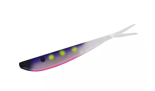 Слаг Big Bite Baits Slim Minnow Painted 4" 6 шт - фото 8