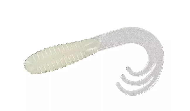 Твистер Big Bite Baits Triple Tip Grub 2" 10 шт - фото 3