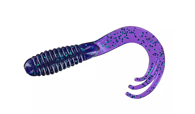 Твистер Big Bite Baits Triple Tip Grub 2" 10 шт - фото 6
