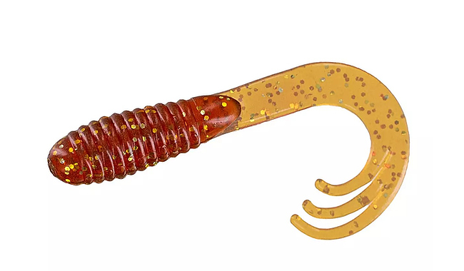 Твистер Big Bite Baits Triple Tip Grub 2" 10 шт - фото 13