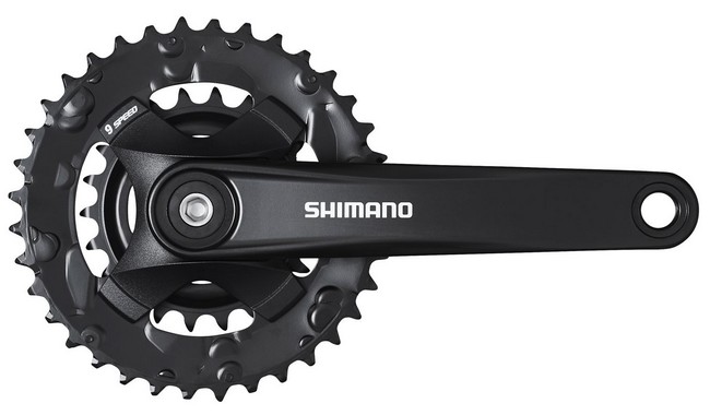 Система шатунов Shimano FC-MT101-2 22-36T 170 мм OEM - фото 1