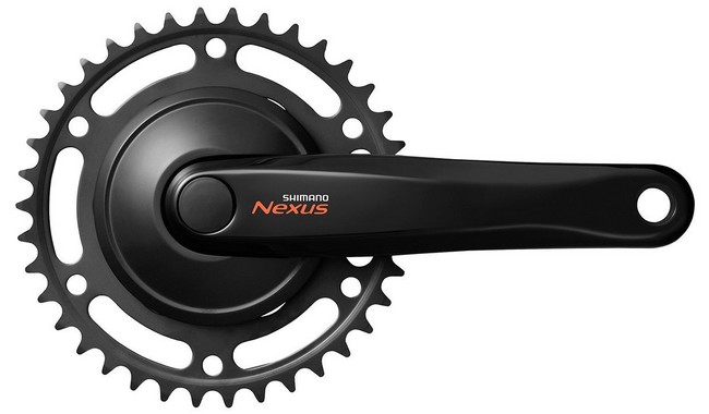 Система шатунів Shimano Nexus FC-C6000 38T 170 мм OEM - фото 1