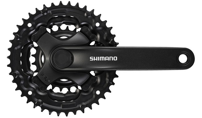 Система шатунов Shimano Tourney FC-TY301 24-34-42T 175 мм OEM - фото 1
