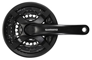 Система шатунов Shimano FC-TY501 24-34-42Т 175 мм
