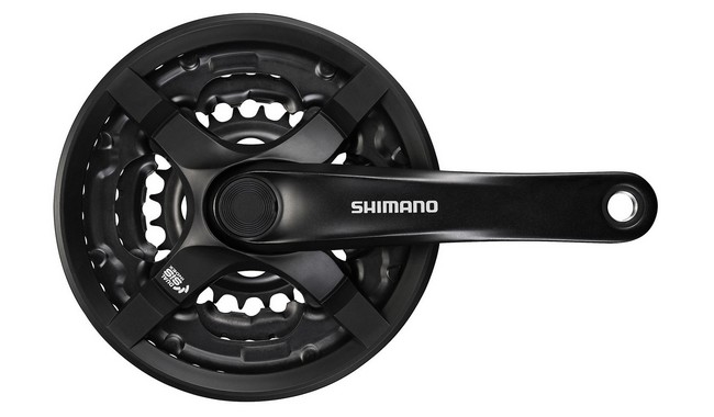 Система шатунів Shimano Tourney FC-TY501 24-34-42Т 175 мм - фото 1
