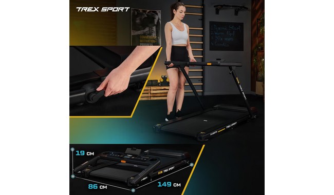 Бігова доріжка Trex Sport TX-800TM VEGA - дополнительное фото 2