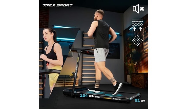 Бігова доріжка Trex Sport TX-800TM VEGA - дополнительное фото 3
