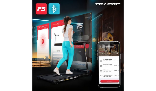 Бігова доріжка Trex Sport TX-800TM VEGA - дополнительное фото 5