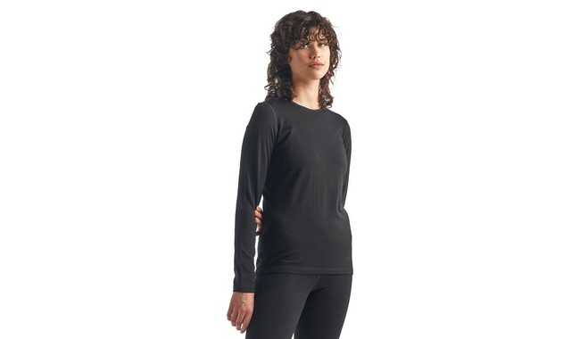 Термофутболка Icebreaker 200 Oasis Crewe Long Sleeve Women's - дополнительное фото 5