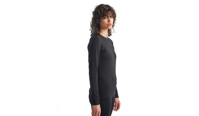 Термофутболка Icebreaker 200 Oasis Crewe Long Sleeve Women's - дополнительное фото 9