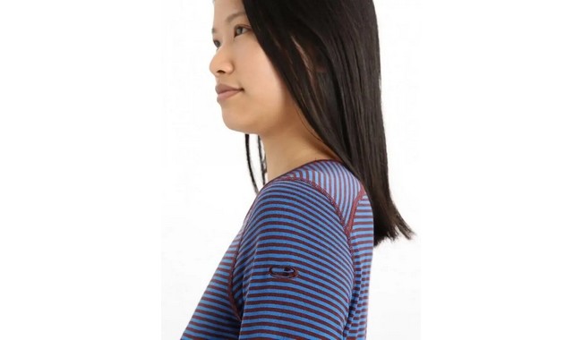 Термофутболка Icebreaker 200 Oasis Crewe Long Sleeve Women's - дополнительное фото 1