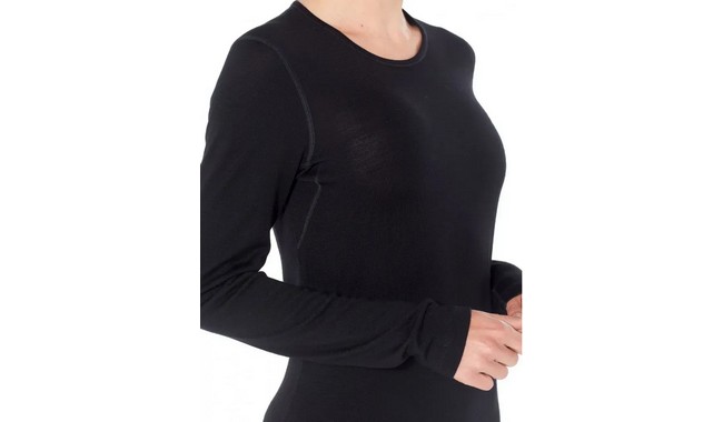 Термофутболка Icebreaker 260 Tech Crewe Long Sleeve Women's - дополнительное фото 1