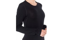 Термофутболка Icebreaker 260 Tech Crewe Long Sleeve Women's - дополнительное фото 1