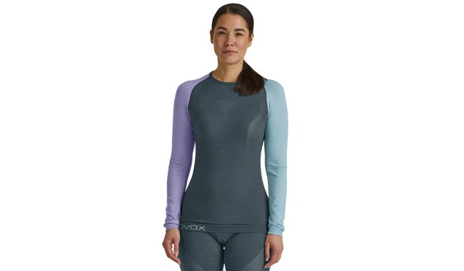 Термофутболка Ortovox 120 Comp Light Long Sleeve Wms - дополнительное фото 2