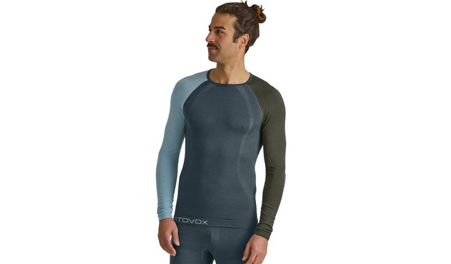 Термофутболка Ortovox 120 Comp Light Long Sleeve Mns - дополнительное фото 2