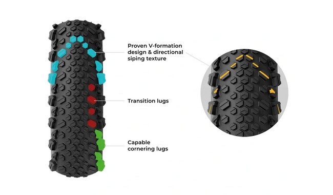 Покрышка Vittoria Terreno T50 Mixed 700x45C - дополнительное фото 4