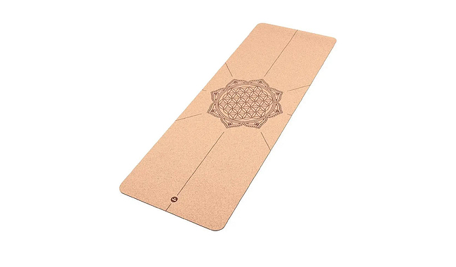 Коврик для йоги Bodhi Flower of Life 4 мм - фото 1