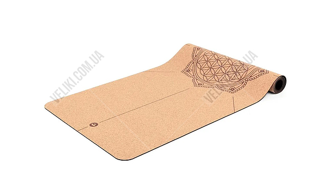 Коврик для йоги Bodhi Flower of Life 4 мм - дополнительное фото 1