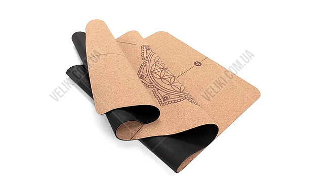 Коврик для йоги Bodhi Flower of Life 4 мм - дополнительное фото 3