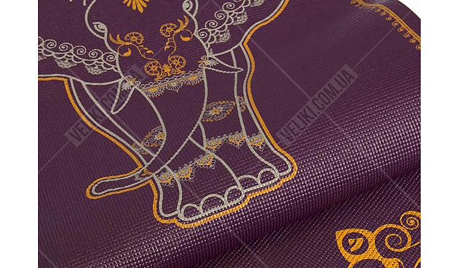 Коврик для йоги Bodhi Leela Big Elephant 4,5 мм - дополнительное фото 1