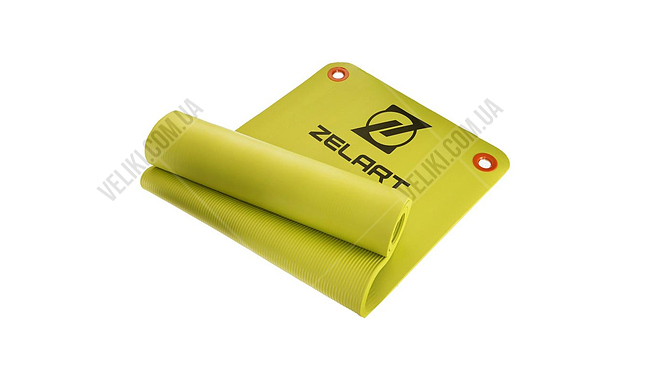 Коврик для фитнеса и йоги Zelart FI-2578 12 мм - дополнительное фото 1
