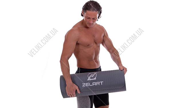 Килимок для фітнесу та йоги Zelart FI-2264 6 мм - дополнительное фото 8