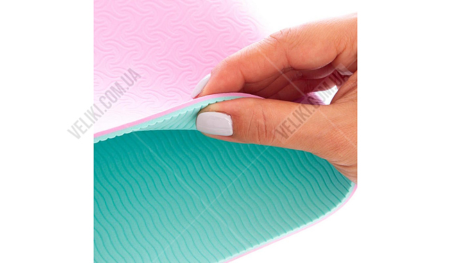 Килимок для фітнесу та йоги Zelart FI-1515 6 мм - дополнительное фото 2