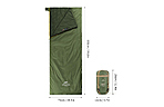 Спальный мешок Naturehike LW180 Mini 190 см L - дополнительное фото 2