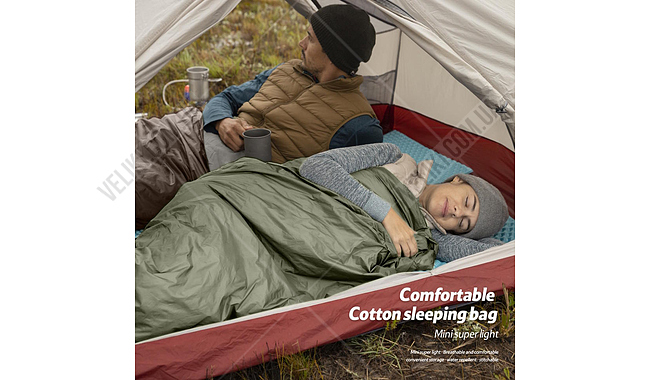 Спальний мішок Naturehike LW180 Mini 190 см R - дополнительное фото 4