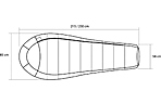 Спальний мішок Trimm Arktis 195 см R - дополнительное фото 1