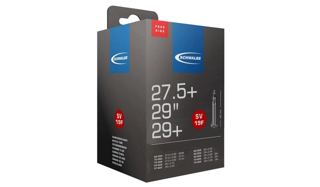 Камера 27.5-29" Schwalbe Freeride 54/75-584/622 Presta 40 мм - фото 1