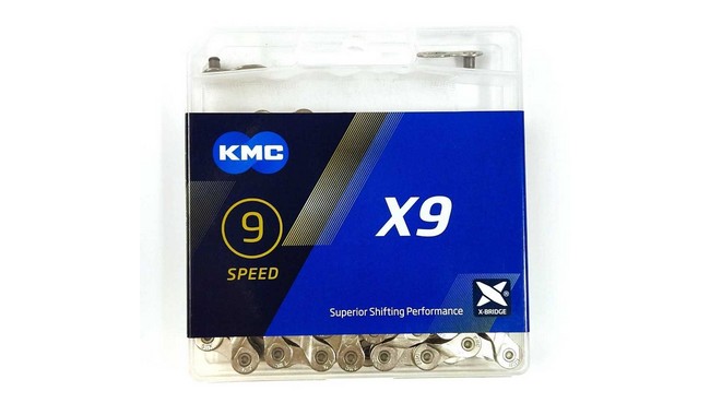 Цепь KMC X9 116 звеньев - дополнительное фото 1